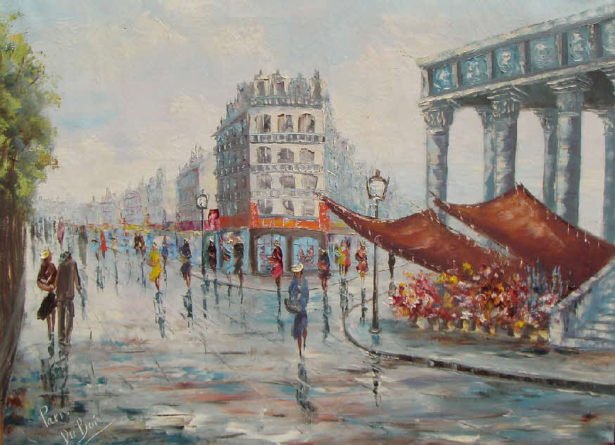 Paris  - Du Bois um 1970 - 80 x 60 cm - 89 € mtl./K 950 €