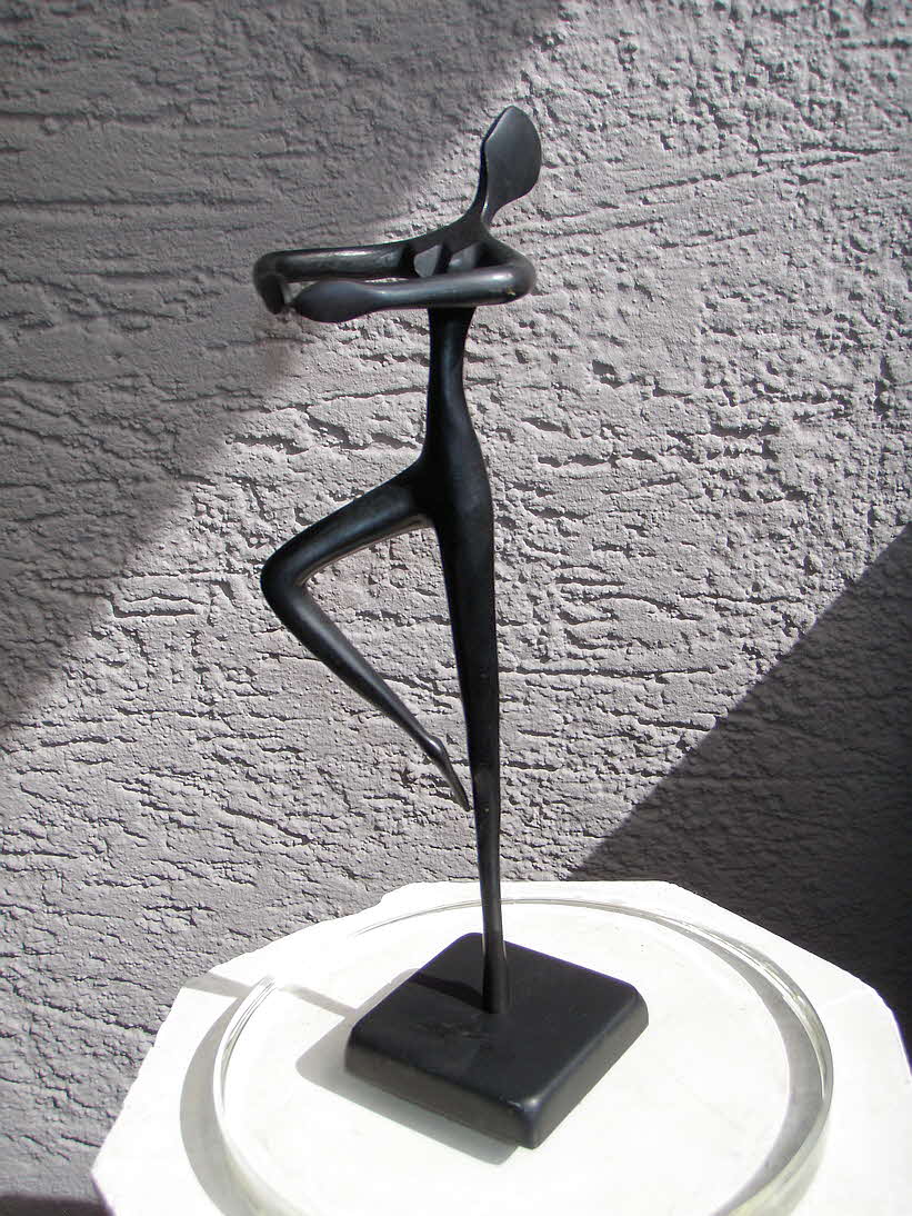 T�nzerin - Pirouette - Metallguss veredelt - 29  x 10  x 9  cm - 39 € mtl./K 250 €