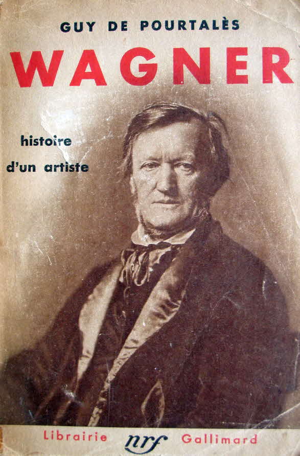 WAGNER Biographie - Guy de Portales - Ausgabe 1932 -  21 x 14 cm - 446 Seiten