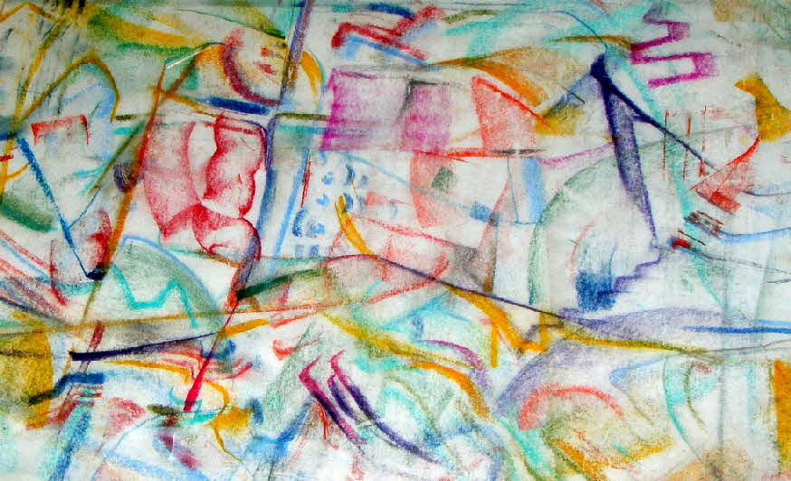 Klaus Kusche (1931 - 1997) - Die Winterreise - 60 x 50 cm - um 1990  - 39 € mtl./K 450 €