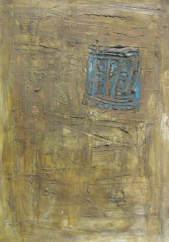 Werner Stefan - Hamburg 1972 - Gips und Acryl - 120 x 80 cm - 89 € mtl./K 1450 €